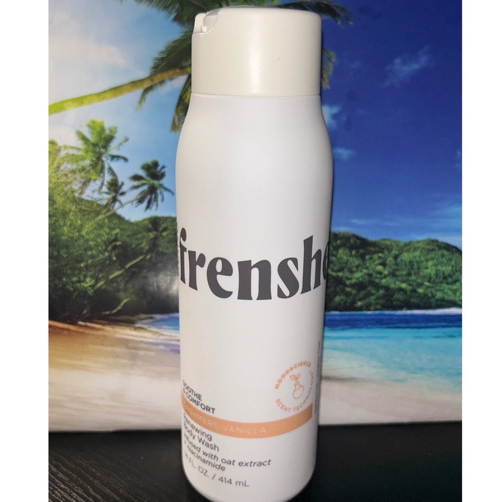 Being Frenshe Cashmere Vanilla Renewing Body Wash with Niacinamide 14oz 414ml
